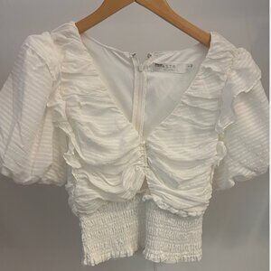 ASTR The Label Itzyana Ruched Top